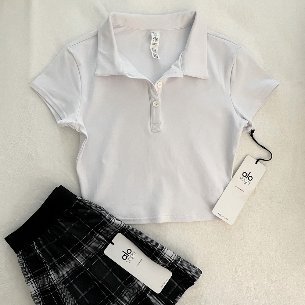 Alo Cropped Polo